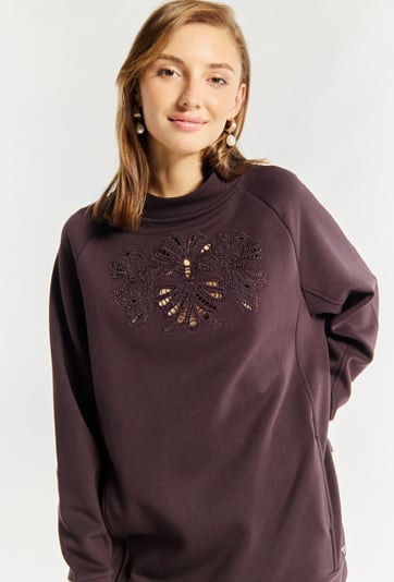 Bluza damska z haftem