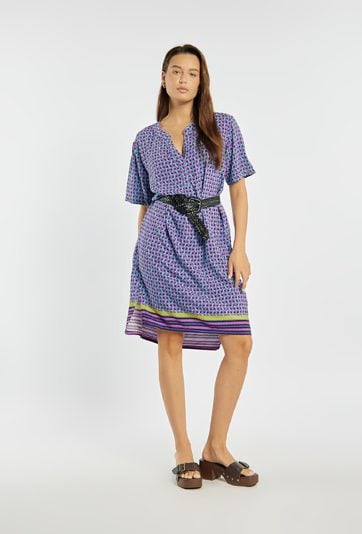 Wiskozowa sukienka damska