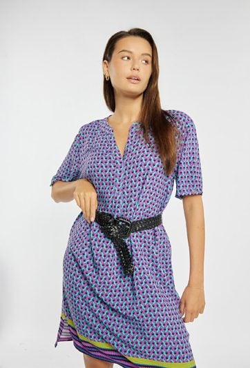 Wiskozowa sukienka damska