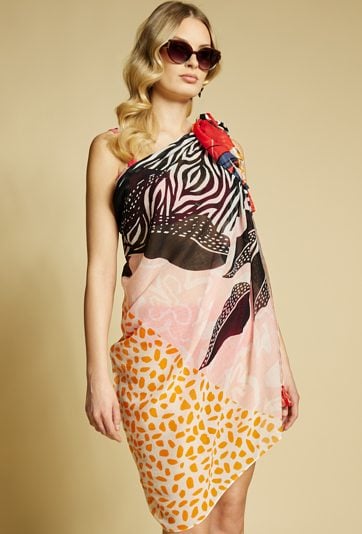 Stylowa chusta damska na lato