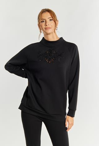 Bluza damska z haftem