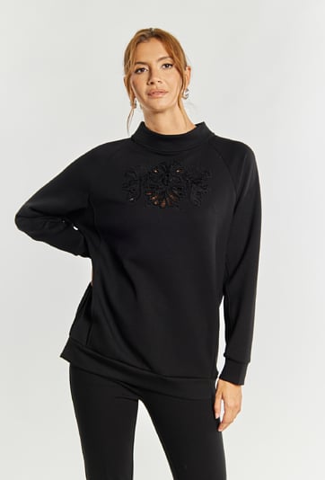 Bluza damska z haftem