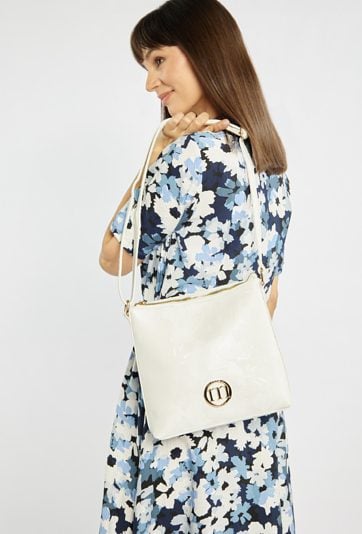 Torba damska z subtelnym wzorem