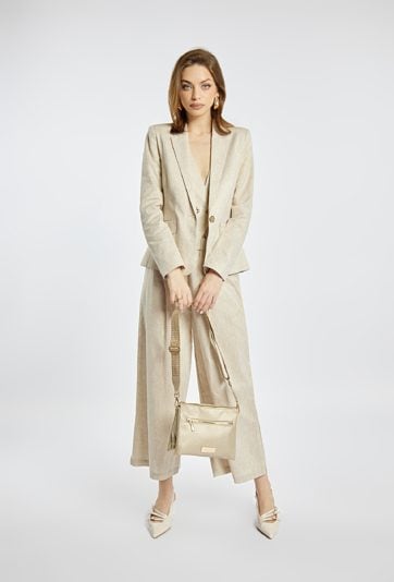 Stylowa torba damska zapinana na suwak