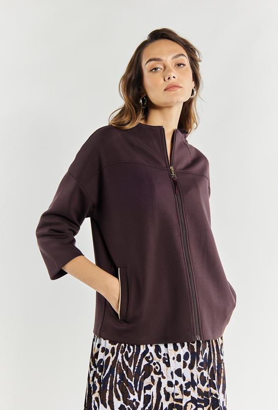 Rozpinana bluza damska
