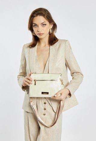 Stylowa torba damska zapinana na suwak