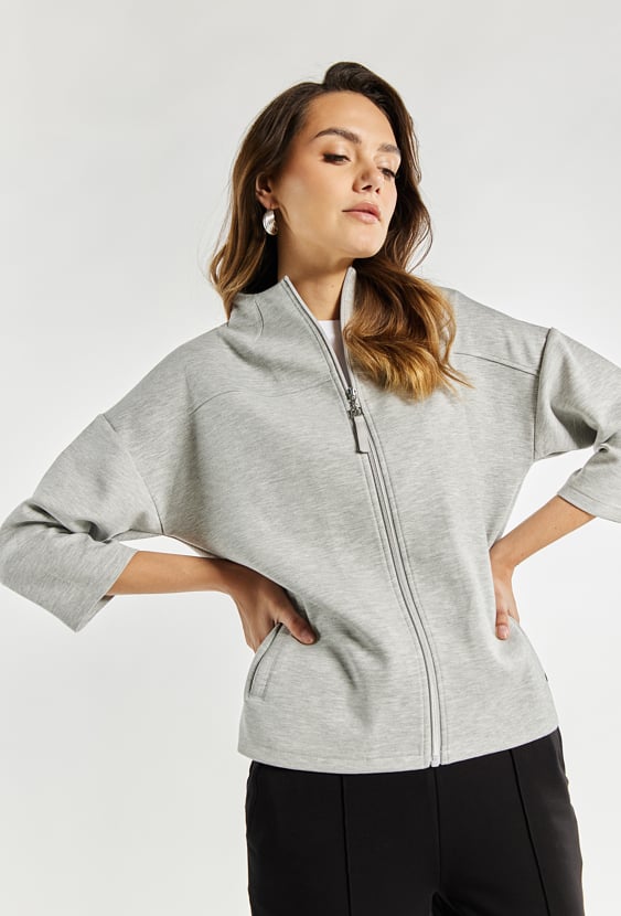 Rozpinana bluza damska
