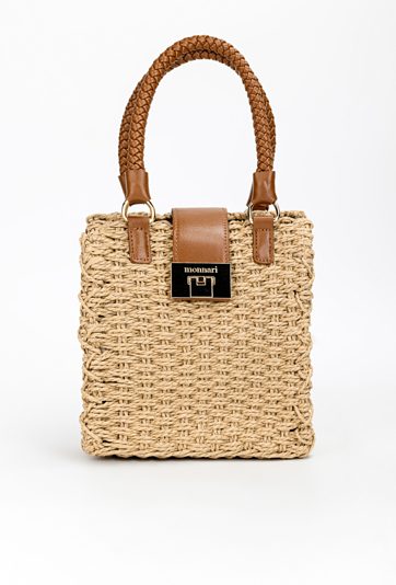 Pleciony kuferek damski