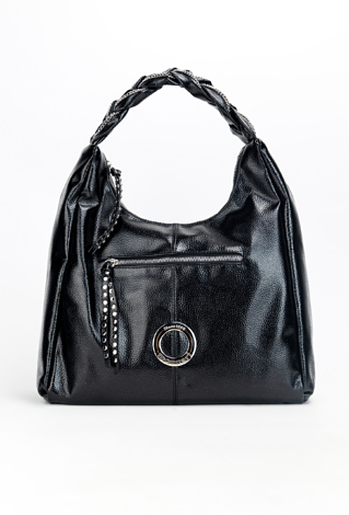 Torba damska z przeplataną rączką