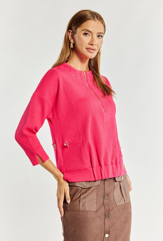 Bluza damska z koralikami