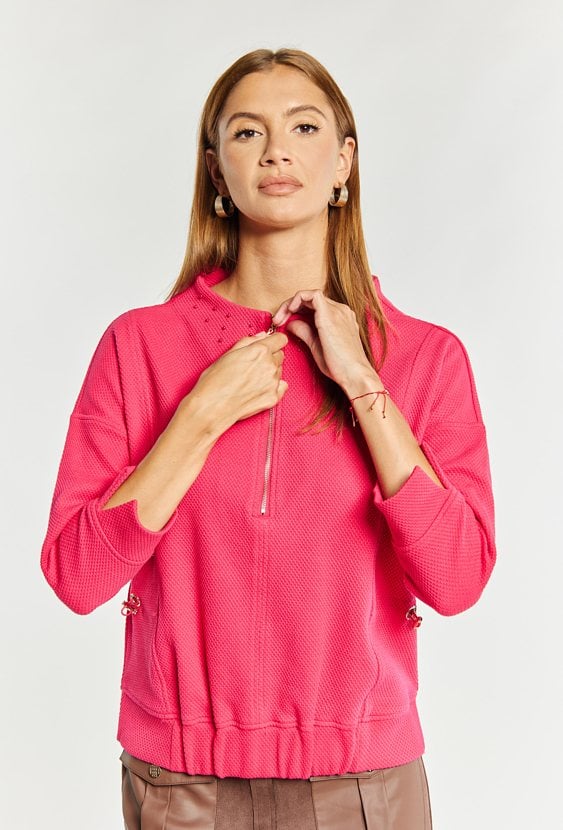 Bluza damska z koralikami