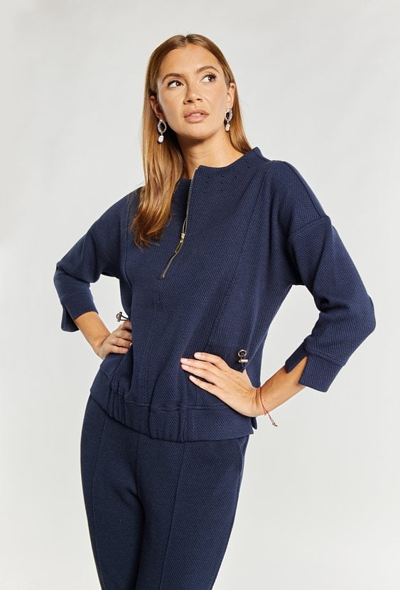 Bluza damska z koralikami