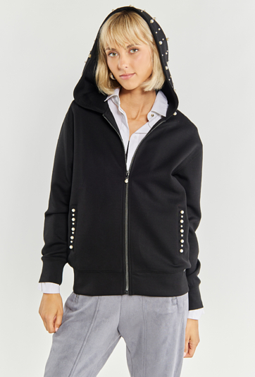 Bluza damska z koralikami