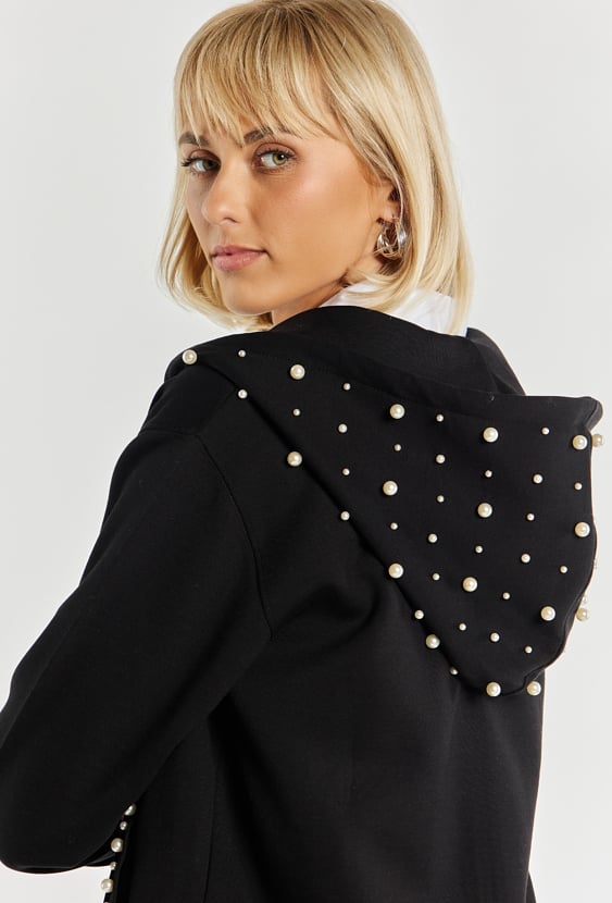 Bluza damska z koralikami