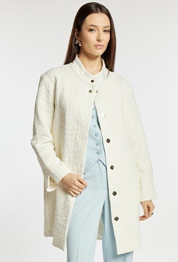 Elegancki płaszcz damski