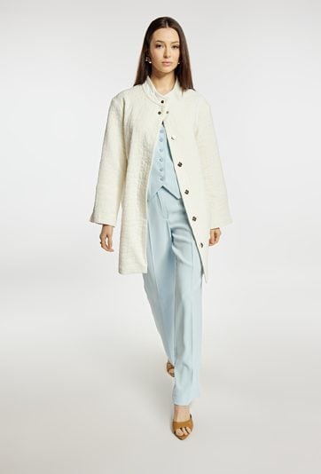 Elegancki płaszcz damski