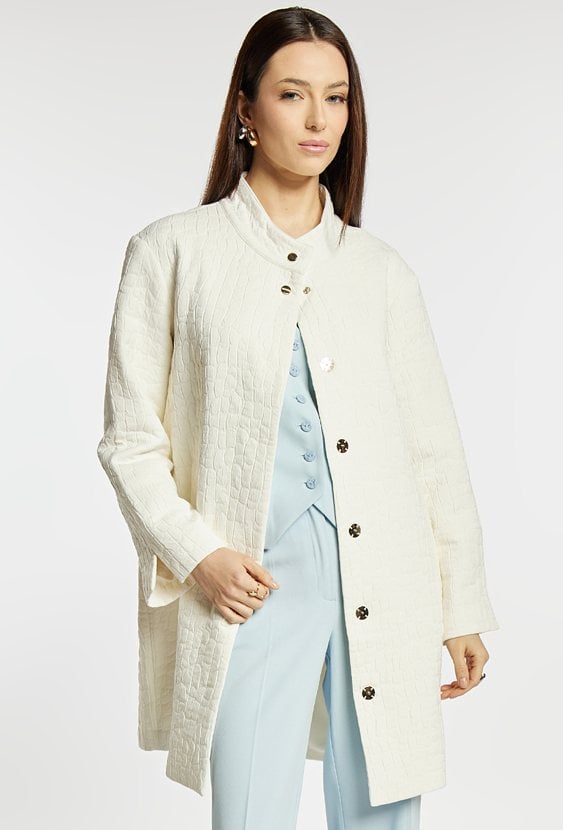 Elegancki płaszcz damski