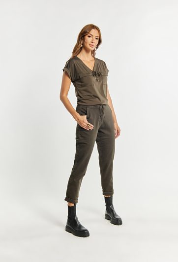 Bawełniane spodnie damskie