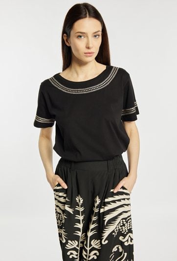 T-shirt z bawełny