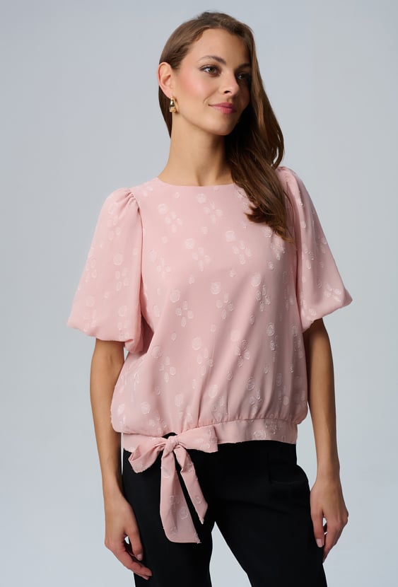 Bluzka z kokardą