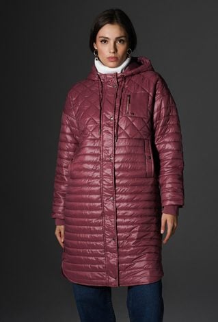 Płaszcz damski z kapturem