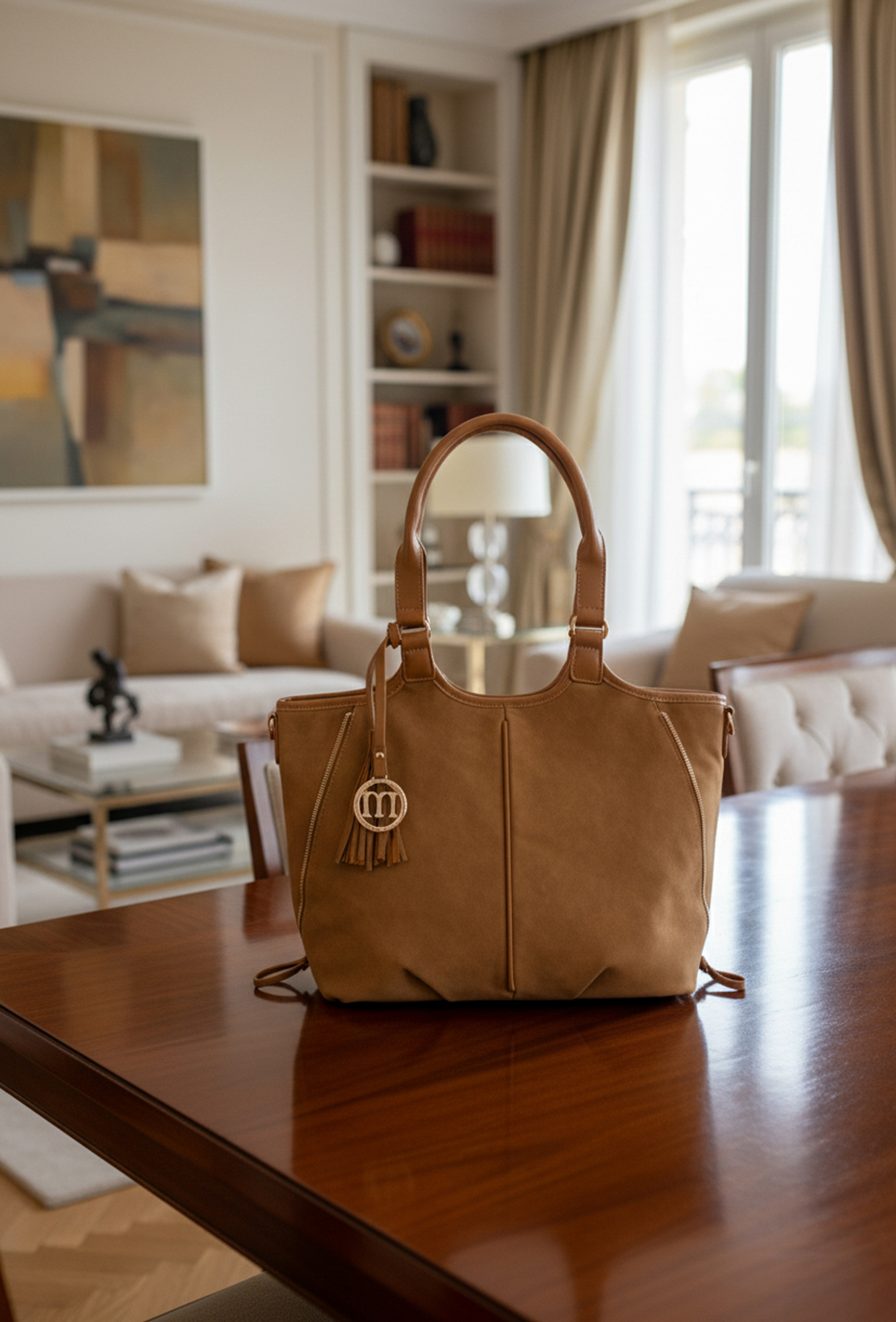 Duża torba z zawieszką 