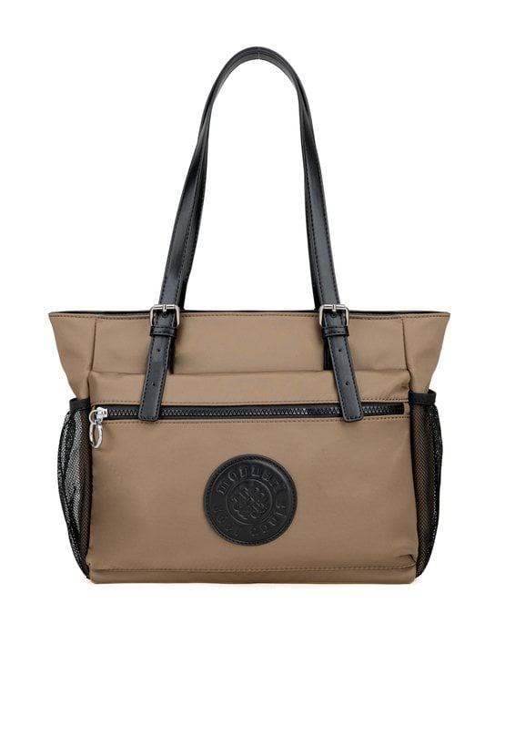 Shopper z kieszeniami