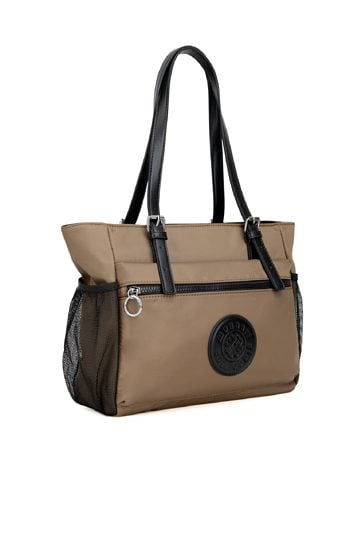 Shopper z kieszeniami