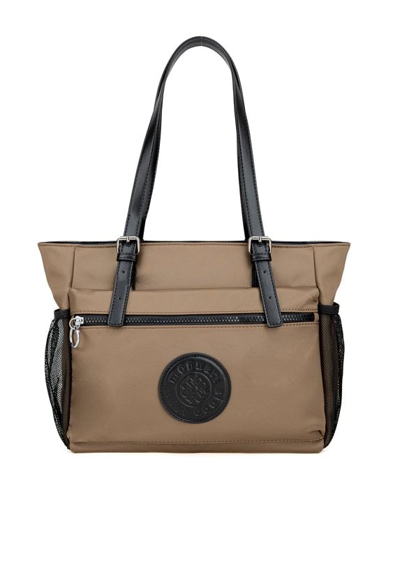 Shopper z kieszeniami