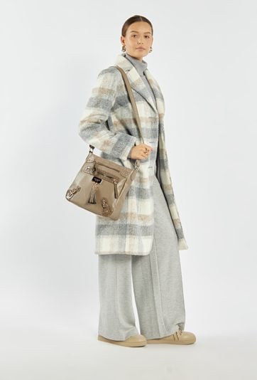 Torba damska z frędzlami