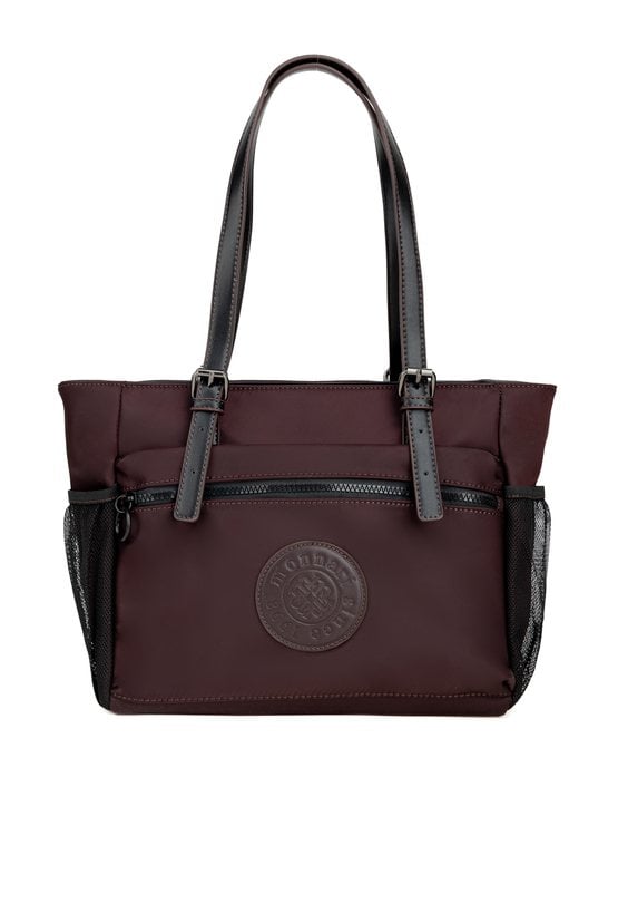 Shopper z kieszeniami