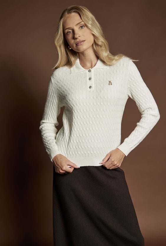 Sweter damski z wiskozą