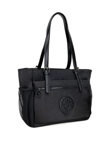 Shopper z kieszeniami