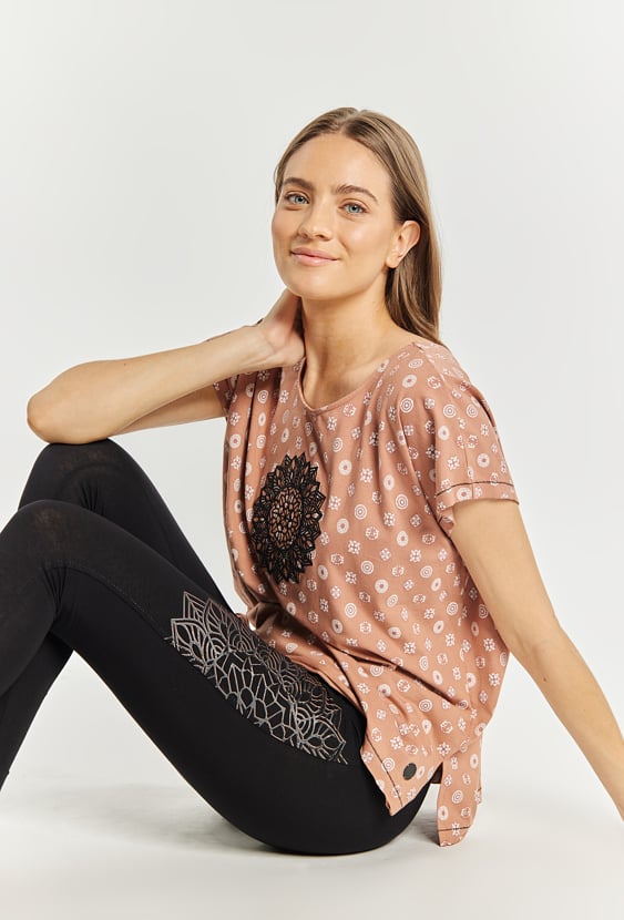 Luźna góra od piżamy