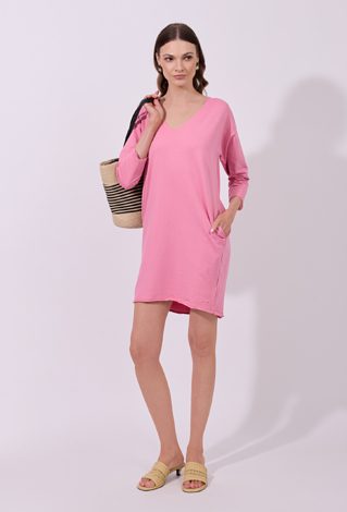 Sukienka mini z bawełną