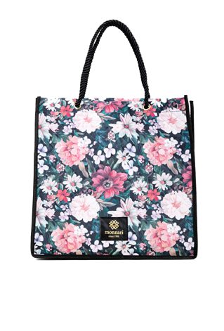 Shopperka z kwiatowym wzorem