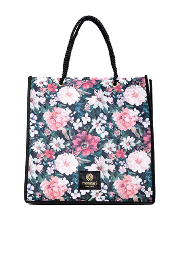 Shopperka z kwiatowym wzorem