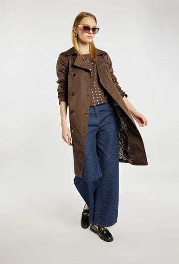 Klasyczny trencz damski