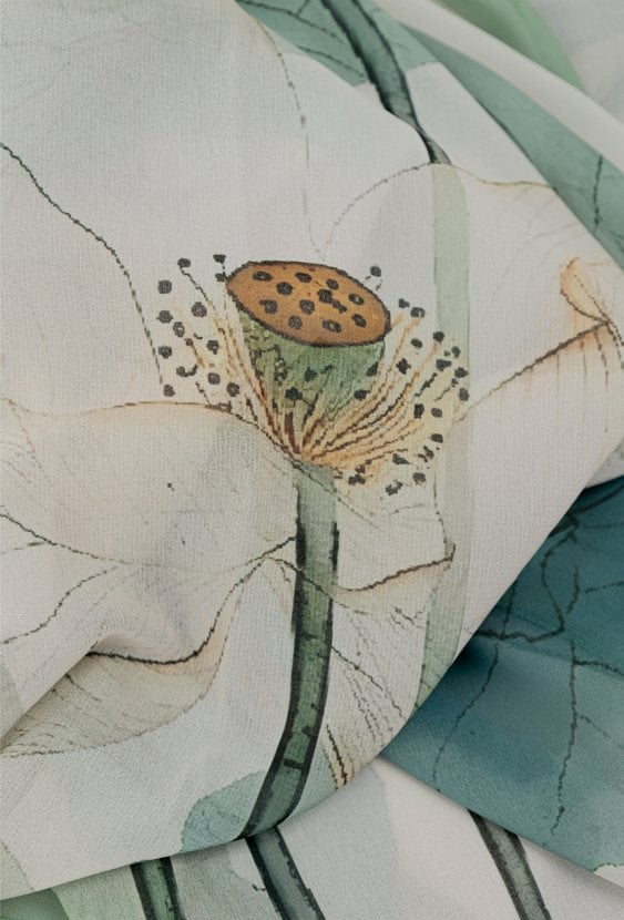 Wiosenny szal damski