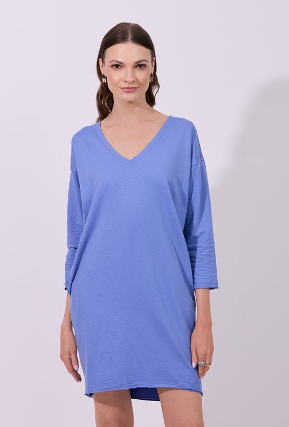 Sukienka mini z bawełną