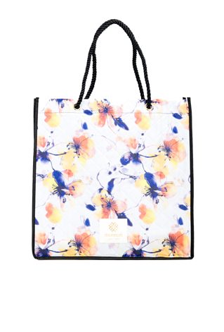 Shopper na zakupy z wzorem