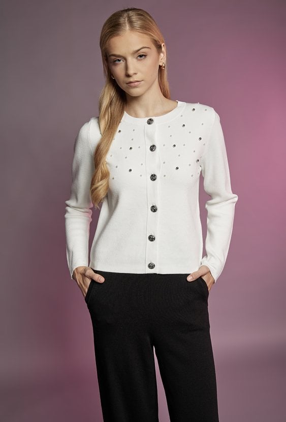 Sweter damski z wiskozą