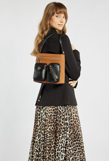 Torba z kieszonkami z przodu