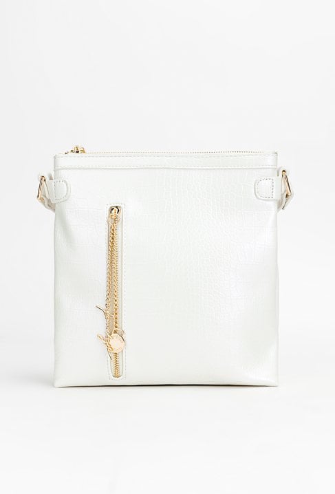 Torba damska z ozdobnym suwakiem