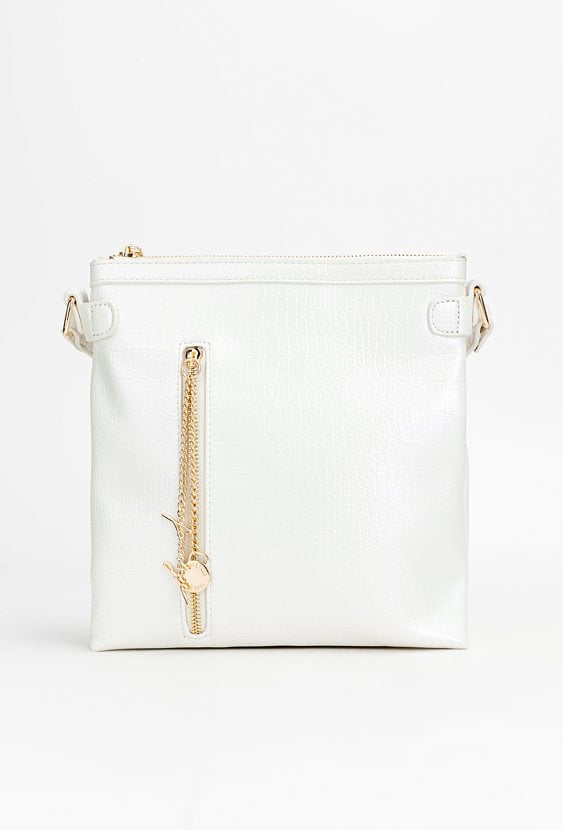 Torba damska z ozdobnym suwakiem