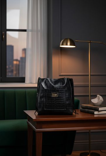 Duża torba z kieszonką