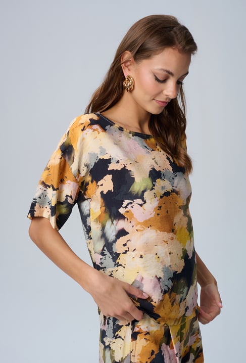 Bluzka o prostym fasonie