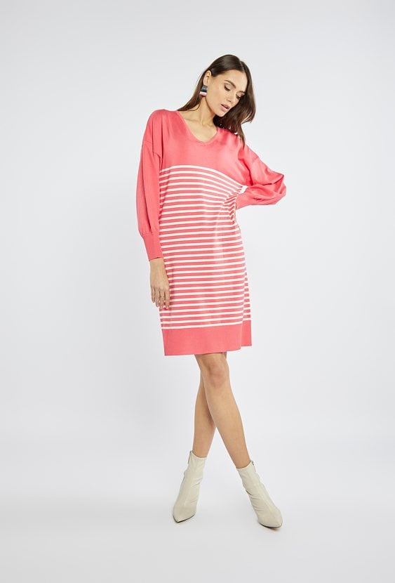 Sukienka damska w paski