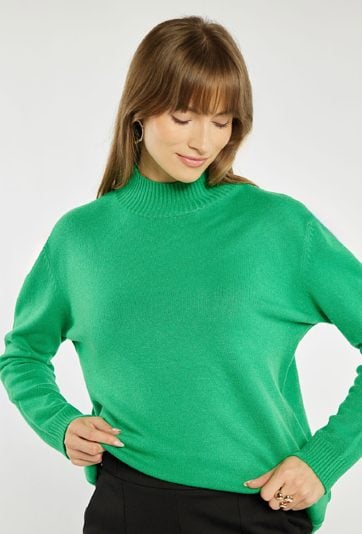 Sweter damski z wiskozą