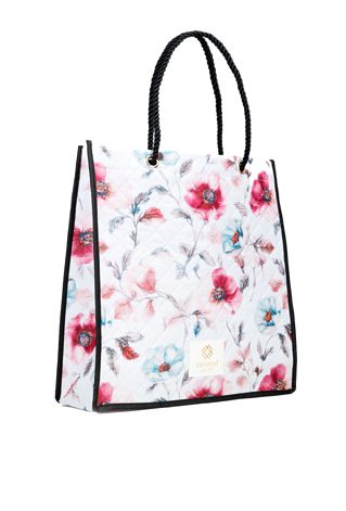 Shopperka na zakupy z wzorem